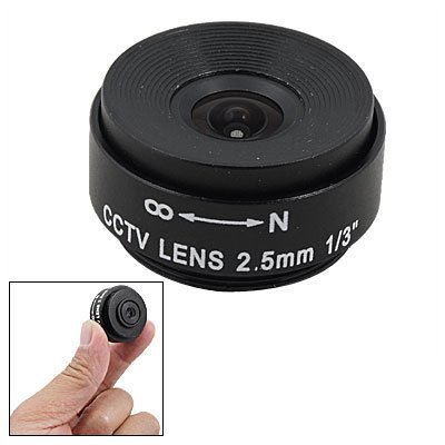 F1.2 2.5mm Replacement Fixed Iris Lens for CCTV Camera ( CCTV ) รูปที่ 1