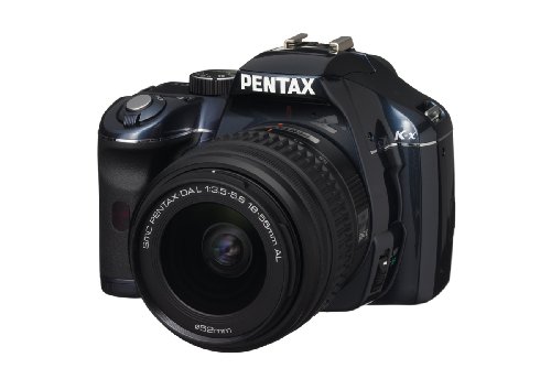 Review Pentax K-x 12.4Megapixel Digital SLR with 2.7 inch LCD and 18-55mm f/3.5-5.6 AL Lens (Navy) รูปที่ 1