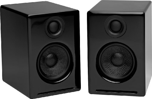 Audioengine 2 - PC multimedia speakers - 30 Watt (total) - 2-way - satin black ( Computer Speaker ) รูปที่ 1