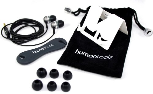 Human Toolz Sound Budz XS In-Ear Sound Isolating Headphones Bundle (Black) ( humantoolz Ear Bud Headphone ) รูปที่ 4