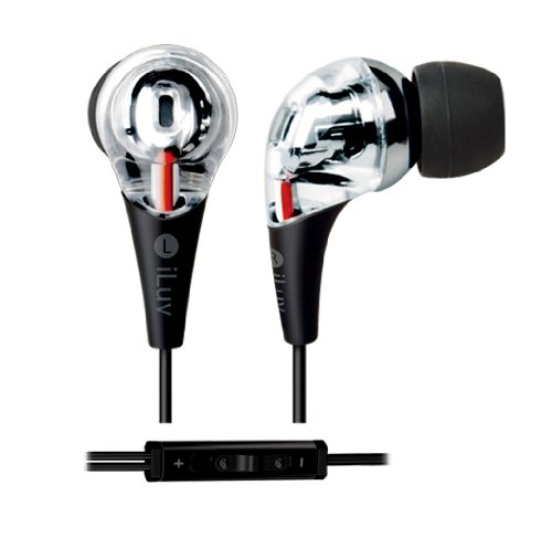 iLuv iEP505BLK Premium Earphones with Volume Control ( iLuv Ear Bud Headphone ) รูปที่ 1