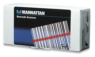 Contact CCD Barcode Scanner 55 mm Scan Width, USB, Black, Manhattan 460866 ( Manhattan Barcode Scanner ) รูปที่ 5