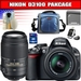 รูปย่อ Review Nikon D3100 14.2Megapixel Digital SLR Camera with 18-55mm f/3.5-5.6G AF-S DX VR Nikkor Zoom Lens + AF-S DX NIKKOR 55-300mm f/4.5-5.6G ED VR Package 1 รูปที่1