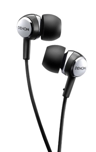 Denon AH-C260 Acoustic Luxury In-Ear Headphones (Black) ( Denon Ear Bud Headphone ) รูปที่ 1