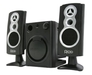 รูปย่อ PIXXO Multimedia Speaker, 2.1 Channel Stereo, Amplifier, 3-Inch Subwoofer, Black _Retail ( Computer Speaker ) รูปที่1