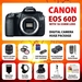 รูปย่อ Review Canon EOS 60D DSLR Camera with Canon EF-S 18-55mm f/3.5-5.6 IS Autofocus Lens + SSE Best Value 32GB, Lens & Tripod Deluxe Accessory Package รูปที่1