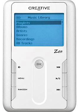 Creative Zen Touch 20 GB MP3 Player ( Creative Player ) รูปที่ 1