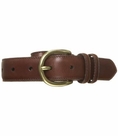 Saddle Stitch Casual Belt Extended Sizes (leather belt )