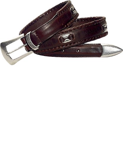 Woolrich Men's Full Grain Leather Walkabout Belt (leather belt ) รูปที่ 1