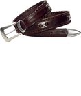 Woolrich Men's Full Grain Leather Walkabout Belt (leather belt )