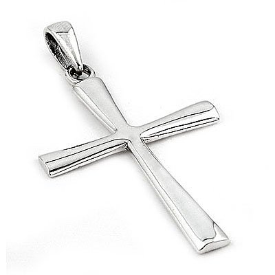 Large Plain Cross Pendant รูปที่ 1