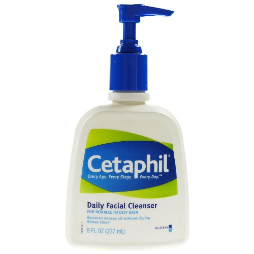 Cetaphil Daily Facial Cleanser - 8 oz -- ( Cleansers  ) รูปที่ 1