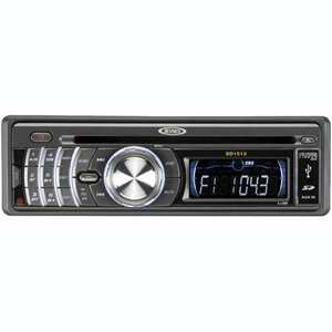 Audiovox SD1513 AM/FM/CD/MP3/WMA/USB/SD Card and iPod Receiver (Black) รูปที่ 1