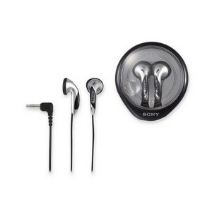 SONY MDRE828LP/SLV Lightweight Earbuds (Silver) ( Sony Ear Bud Headphone ) รูปที่ 1