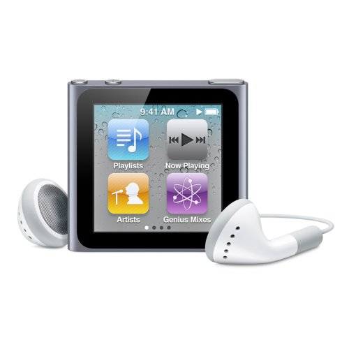 Apple iPod Nano 16GB 6G MP3 Player NEWEST - Graphite ( Apple Player ) รูปที่ 1