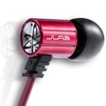 JBuds J4 Rugged Metal In-Ear Earbuds Style Headphones with Travel Case (Black/Red) ( JLAB Ear Bud Headphone )