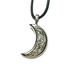 รูปย่อ Celtic Moon Pewter Pendant On Corded Necklace, The Celestial Collection รูปที่3