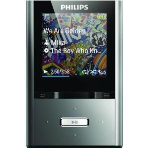 Philips GoGear ViBE SA2VBE04K - Digital player / radio - flash 4 GB - WMA, MP3, APE - video playback - display: 1.5