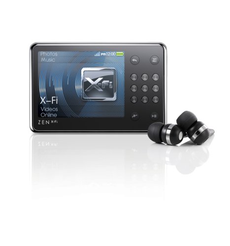 Creative Zen X-Fi 16 GB Video MP3 Player with Wireless LAN and Built-In Speaker (Black/Silver) ( Creative Player ) รูปที่ 3