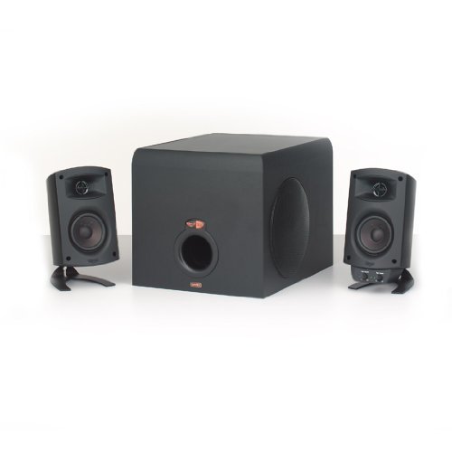 Klipsch - ProMedia 2.1 Speaker System (3-Piece) - Black ( Computer Speaker ) รูปที่ 1