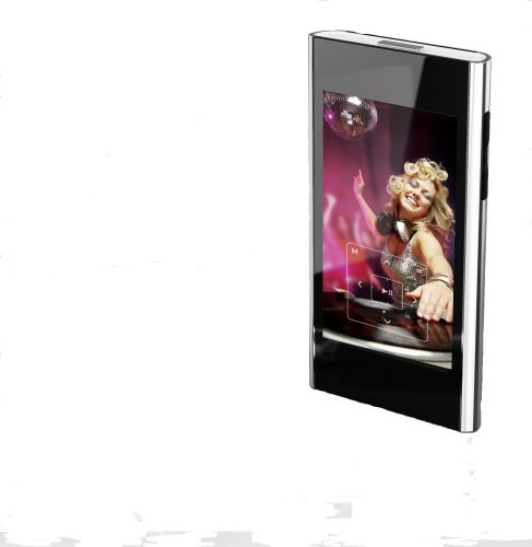 Coby 3 Inch LCD High-Resolution Video MP3 Player with Touchscreen 4 GB MP836-4G (Black) ( Coby Player ) รูปที่ 1