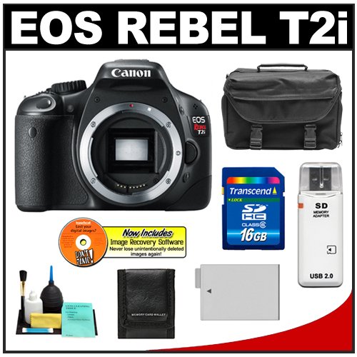 Review Canon EOS Rebel T2i Digital SLR Camera +16GB Card + Battery + Case + Accessory Kit รูปที่ 1