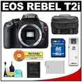 Review Canon EOS Rebel T2i Digital SLR Camera +16GB Card + Battery + Case + Accessory Kit