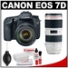 รูปย่อ Review Canon EOS 7D Digital SLR Camera with EF 28-135mm IS USM Lens with Canon EF 70-200mm f/2.8 L IS II USM Zoom Lens + Cleaning Accessory Kit รูปที่1