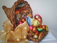 Thanksgiving Cornucopia Chocolate Candy Gift Basket ( Madelaine Chocolate Novelties Chocolate Gifts )