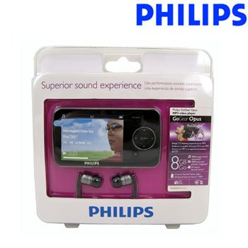 Philips SAIOPS08K/37 GoGear Opus 8GB MP3 Video Player ( Philips Player ) รูปที่ 4