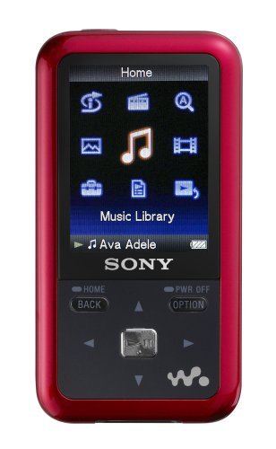 Sony 4 GB Walkman Video MP3 Player (Red) ( Sony Player ) รูปที่ 1