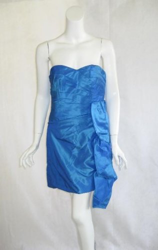 PHOEBE COUTURE Ocean Taffeta Silk Dress 10 ( Night out Dress ) รูปที่ 1