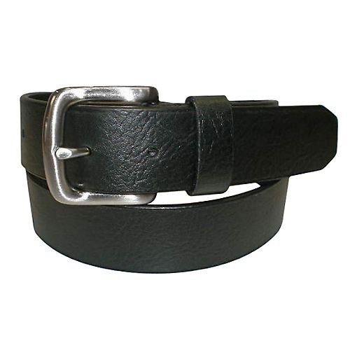 IZOD 35mm Black Shrunk Grain Belt (leather belt ) รูปที่ 1