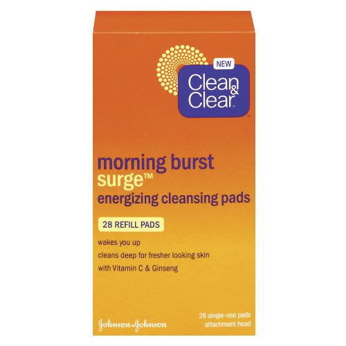 Clean & Clear Morning Burst Energizing Cleansing Pads 28 refill pads ( Cleansers  ) รูปที่ 1