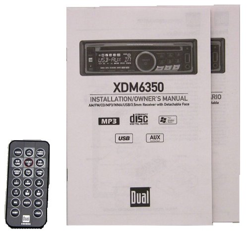 Brand NEW Dual Xdm6350 Car Audio Cd/mp3 Receiver with 50x4 Watt Amp and Front Aux Input, Usb Input + 3 Sets of Pre-amp Outputs รูปที่ 5