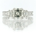 รูปย่อ 3.25ct Asscher Cut Diamond Engagement Anniversary Ring รูปที่1