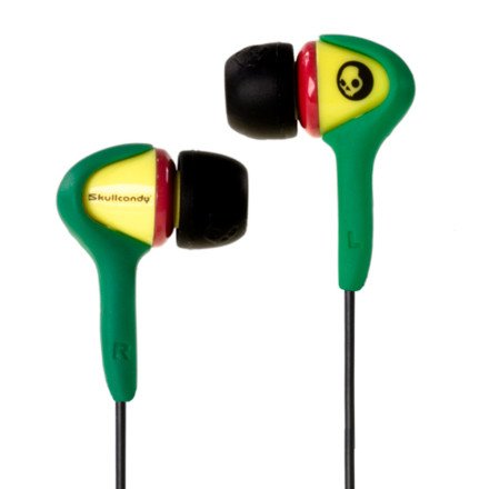 Skullcandy Smokin Buds - Headphones ( in-ear ear-bud ) - rasta ( Skullcandy Ear Bud Headphone ) รูปที่ 1