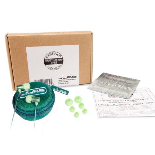 JBuds J3 Micro Atomic In-Ear Earphones with Travel Case (Emerald Green) ( JLAB Ear Bud Headphone ) รูปที่ 6