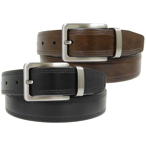 Geoffrey Beene Men's Reversible Leather Belt  รูปที่ 1