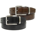 Geoffrey Beene Men's Reversible Leather Belt 