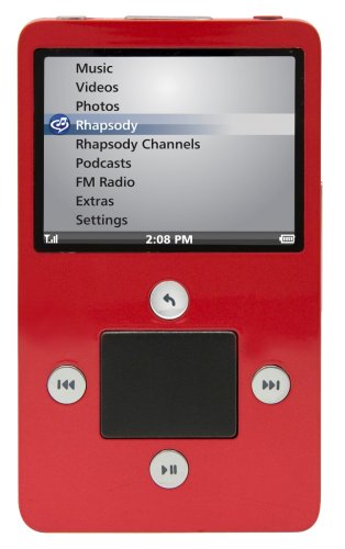 Haier ibiza Rhapsody 8 GB Video MP3 Player with Wi-Fi (Red) ( Haier Player ) รูปที่ 1