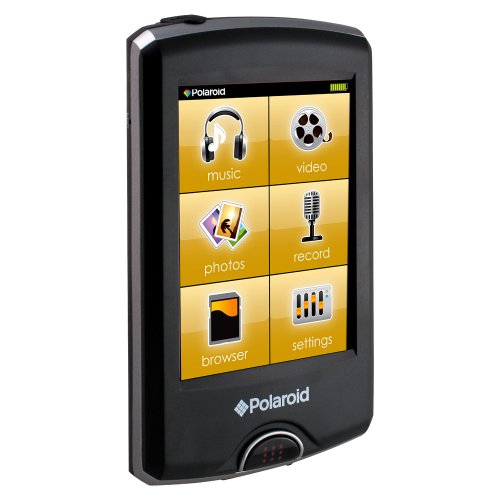 Polaroid 4GB MP3 Player (PMP281-4) with Video Playback and 2.8