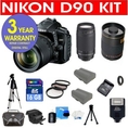 Review Nikon D90 12.3 Megapixel Digital SLR Camera with Accessory Kit