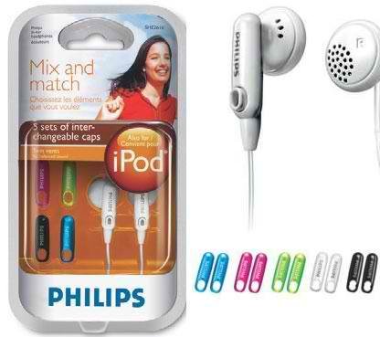 Philips SHE2610 - Headphones ( ear-bud ) ( Philips Ear Bud Headphone ) รูปที่ 1