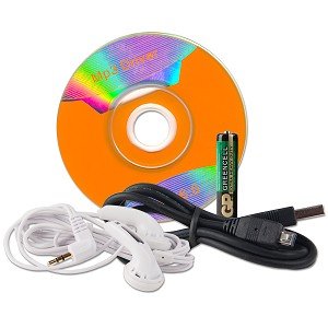 Kinamax MP3-8872 Mini Portable Digital MP3 Player (White) ( Kinamax Player ) รูปที่ 4