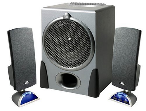 Cyber Acoustics CA-3550 2.1 Computer Speaker System- Black ( Computer Speaker ) รูปที่ 1