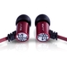 รูปย่อ JBuds J4M Rugged Metal In-Ear Earbuds Style Headphones with Travel Case for iPod, iPhone, HTC and Blackberry (Black/Red) ( JLAB Ear Bud Headphone ) รูปที่3