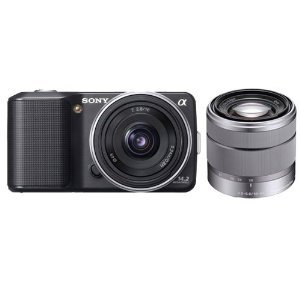 Review Sony NEX3ABK1 NEX-3A 14.2Megapixel Digital Camera; 16mm 2.8 & 18-55 Lenses Black รูปที่ 1