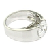 รูปย่อ Classic Solitaire Engagement Ring w/Round Brilliant White CZ รูปที่2