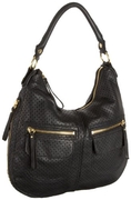 Linea Pelle Dylan Perforated Leather Hobo